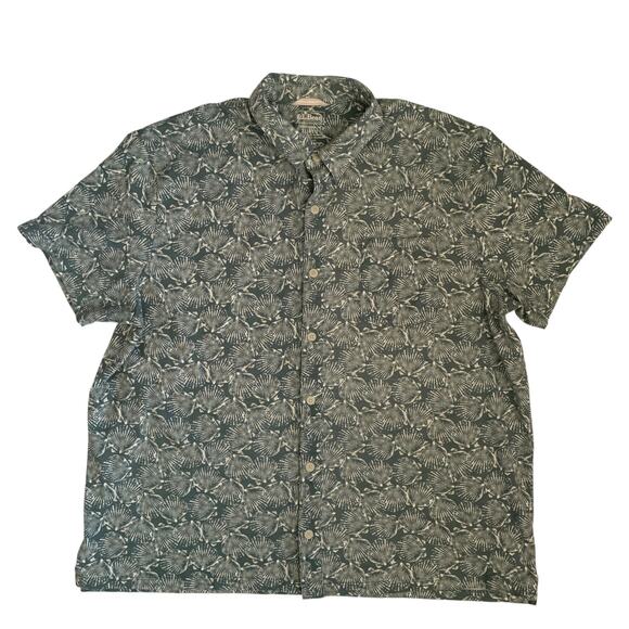L.L. Bean Lot Of 3 Men's Size XL Reg Traditional Fit Hawaiian Short Sleeve Shirt - Picture 2 of 16